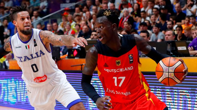 Deutschland schlägt Italien mit 61:55.