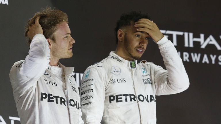 Nico Rosberg und Lewis Hamilton waren offenbar nie Freunde.