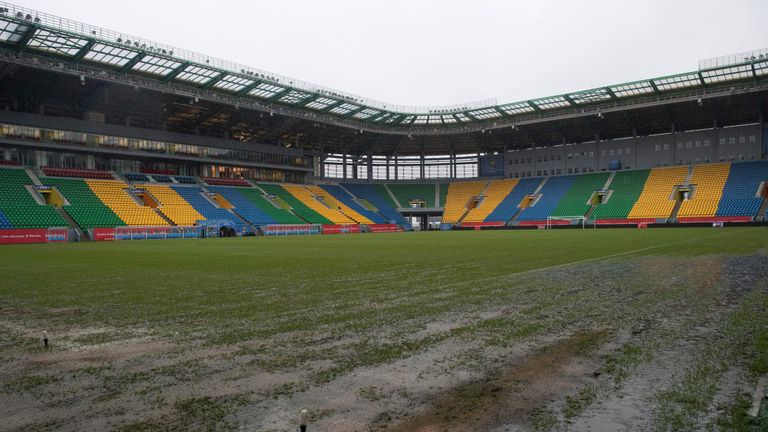 Die Partie zwischen Sampdoria und dem AS Rom fällt ins Wasser (Symbolbild).
