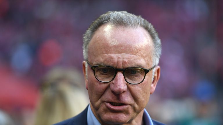 Karl-Heinz Rummenigge weist die aufmüpfigen Profis des FC Bayern zurecht.