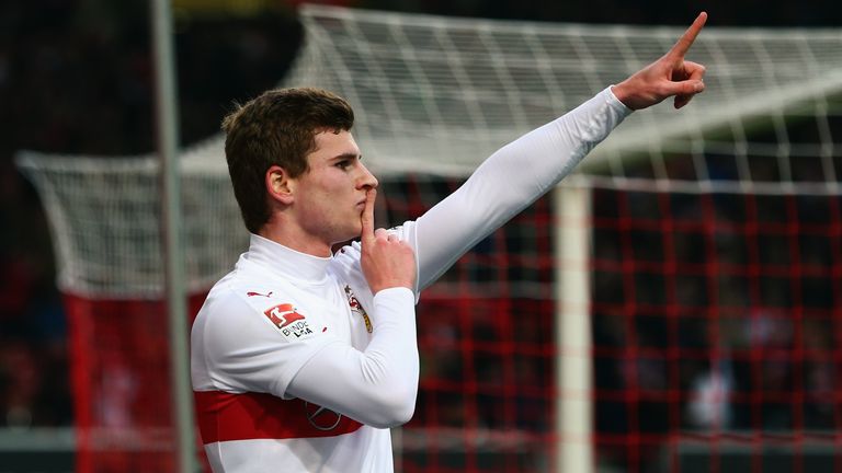 Timo Werner (21) spielte von 2011 bis 2016 beim VfB Stuttgart.