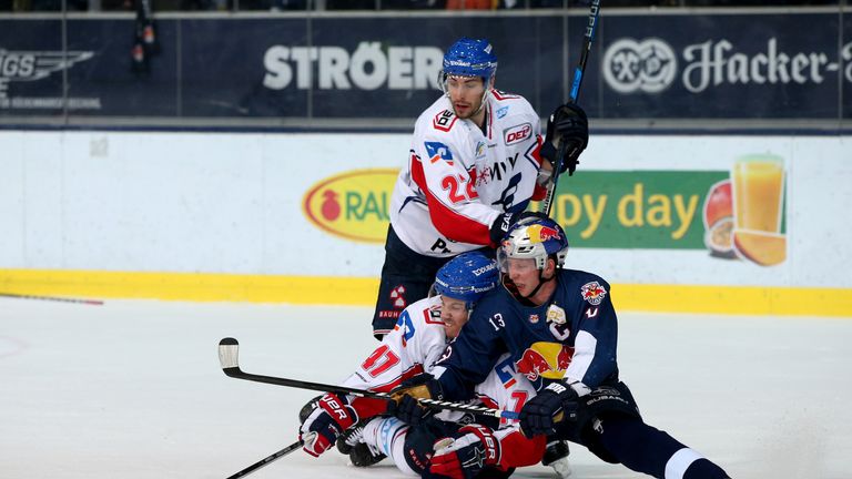 Red Bull München mit Kapitän Michael Wolf ist wieder der Topfavorit auf den Titel.