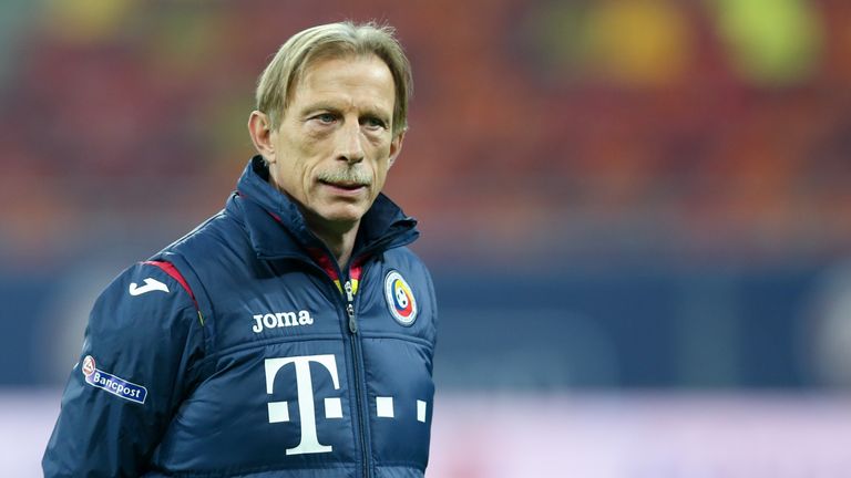 Christoph Daum ist mit Rumänien bei der WM-Qualifikation gescheitert.