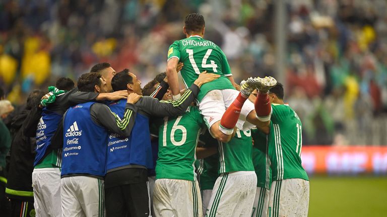 Mexico qualifiziert sich ich als fünftes Team für die WM in Russland.