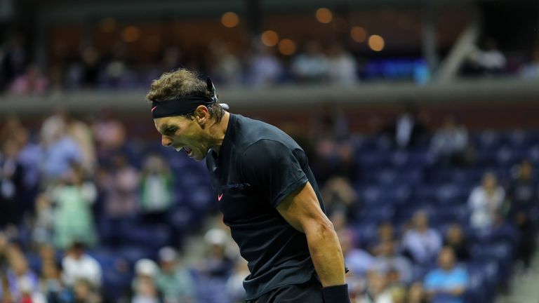 Rafael Nadal kämpft sich in die dritte Runde.