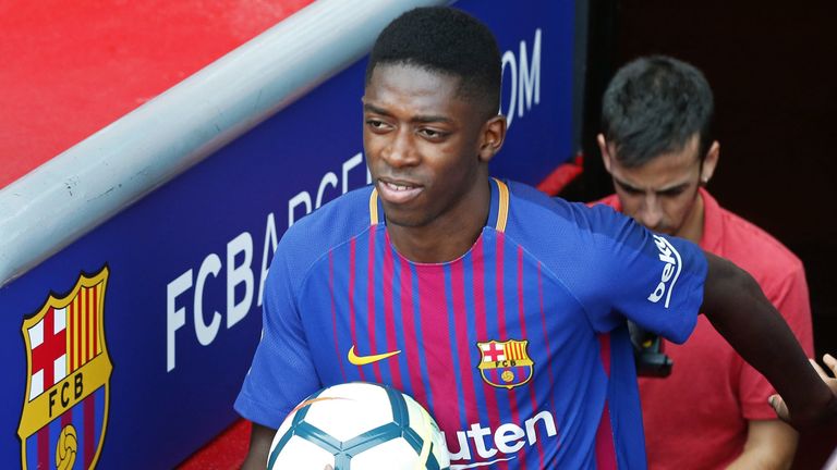 Ousmane Dembele kann in Barcelona wohl bis zu 20 Millionen Euro verdienen.