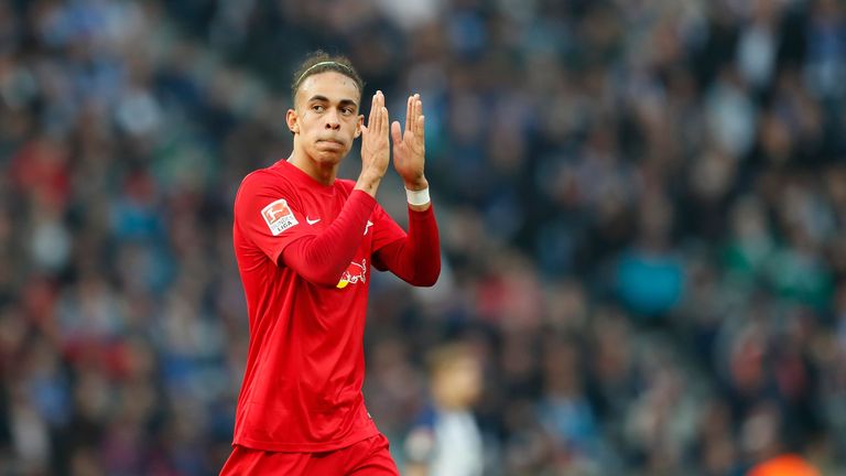 Yussuf Poulsen will dem deutschen Vizemeister RB Leipzig treu bleiben.