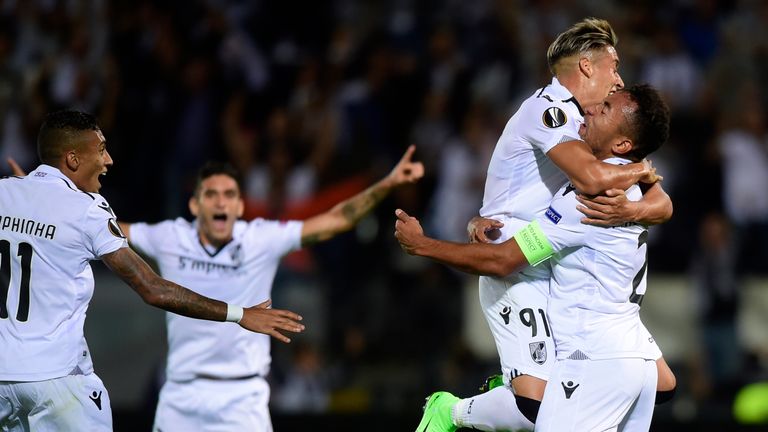 Guimaraes sorgt für ein Novum in der Europa League. 