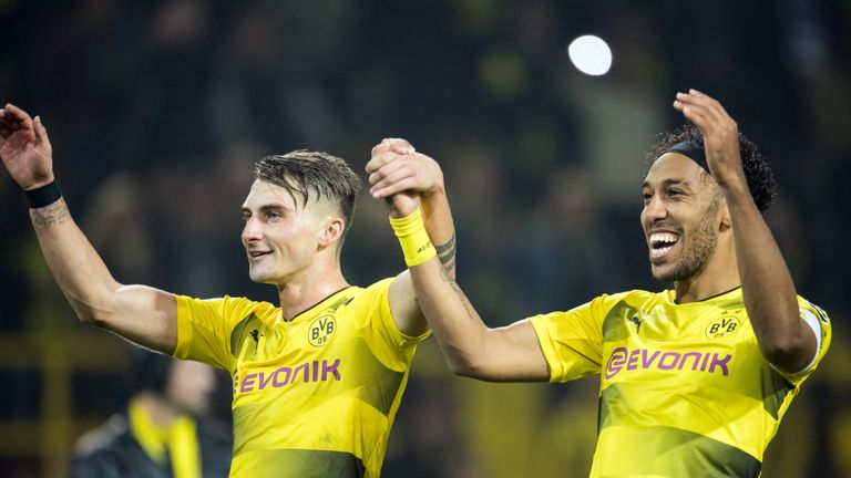 Borussia Dortmund hat das neue Traumpaar gefunden: Maximilian Philipp und Pierre-Emmerick Aubameyang.
