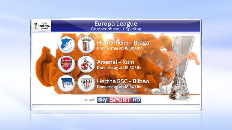 Die Europa League LIVE auf Sky!