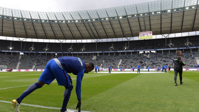 Die Ränge im Olympiastadion werden beim Europa-Comeback der Hertha wohl auffallend leer bleiben.