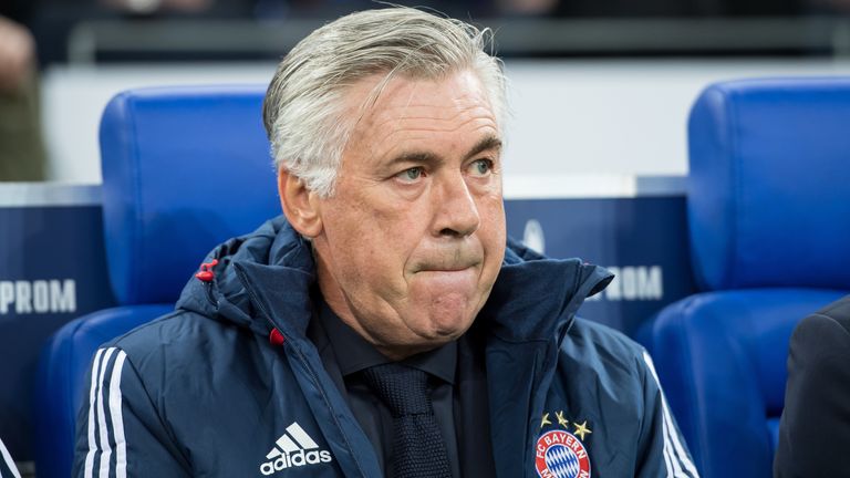 Carlo Ancelotti bedankt sich beim FC Bayern.
