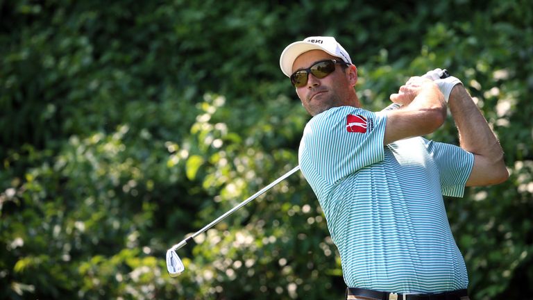 Florian Fritsch liegt beim British Masters in aussichtsreicher Position.