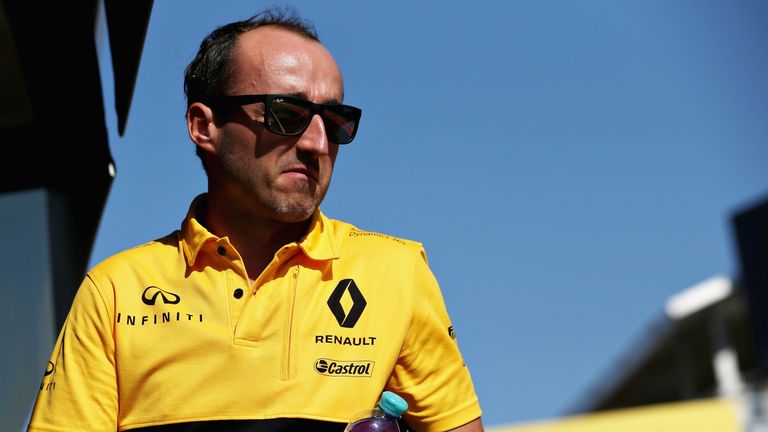 Im Sommer absolvierte Robert Kubica noch Testfahrten für Renault.