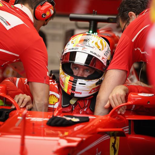 Feuerlöscher-Panne bei Vettels Ferrari 