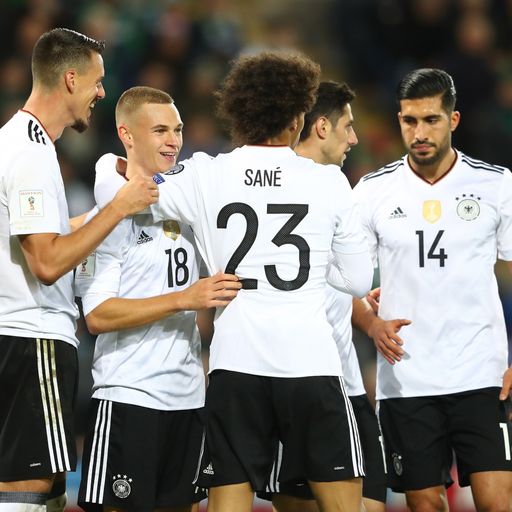 DFB-Elf mit Torgala zum Rekord