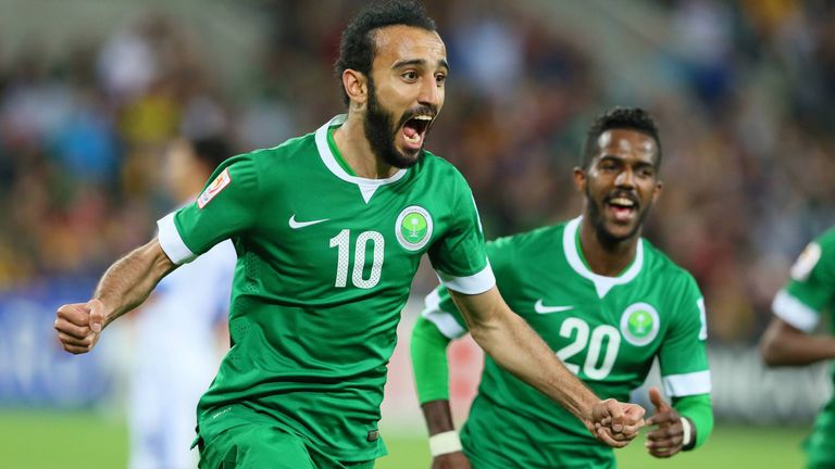 Saudi-Arabien ist bei der WM in Russland dabei. Einen großen Anteil daran hat Mohammad Al-Sahlawi: Bei 16 Toren teilt sich der Goalgetter mit einem weiteren Spieler Rang eins in der WM-Qualifikation für Asien.