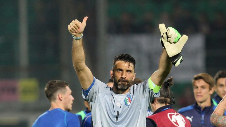 Buffon kämpft mit Italien ums WM-Ticket.