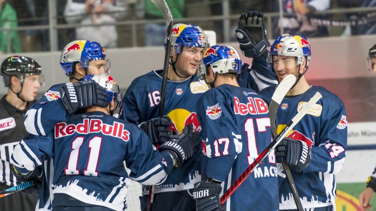 Meister Red Bull München gewinnt das Derby beim ERC Ingolstadt.