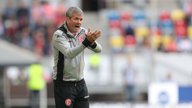 Friedhelm Funkel ist von seiner Mannschaft überzeugt. 