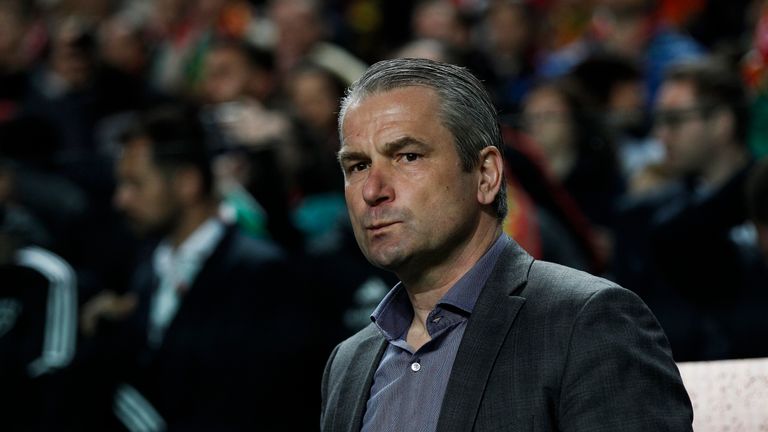 Storck bei Ungarns letztem Quali-Match ausgebuht.