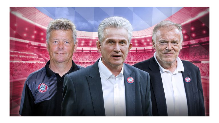 Jupp Heynckes soll die Bayern mit seinem erfahrenen Trainerteam wieder auf Kurs bringen.