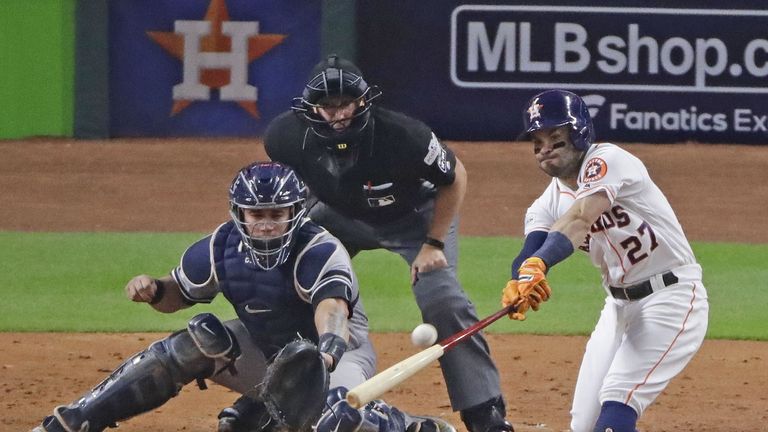 Houston Astros gewinnt Spiel sechs gegen die Yankees