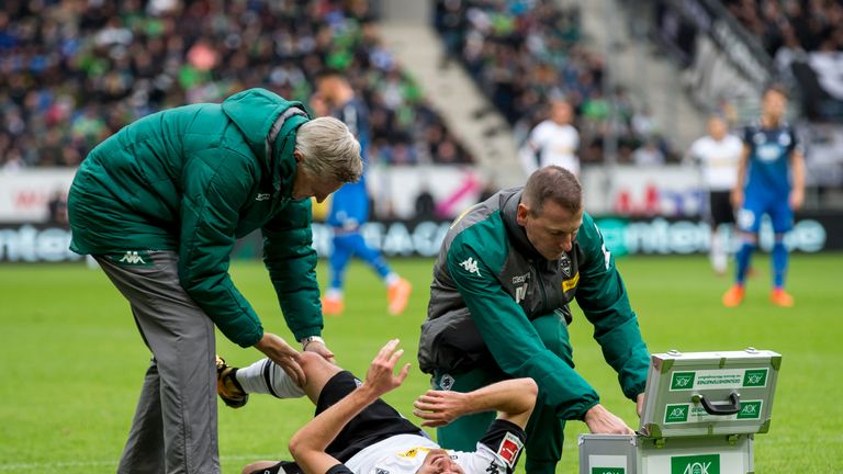Jonas Hofmann von Borussia Mönchengladbach fällt aufgrund einer Verletzung für den Rest der Hinrunde aus