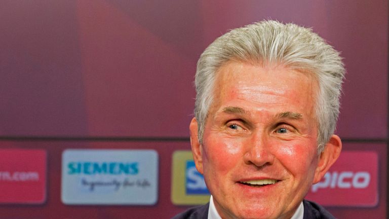 Jupp Heynckes freut sich: "Ich bin körperlich fit, der Geist macht mit."