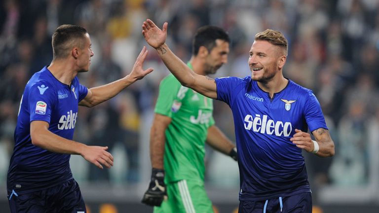 Juventus Turin verliert gegen Lazio Rom mit 1:2.