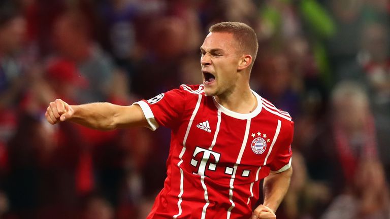 Joshua Kimmich legt gegen Celtic nach.