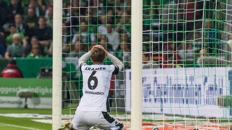 Christoph Kramers Einsatz gegen Leverkusen ist fraglich.