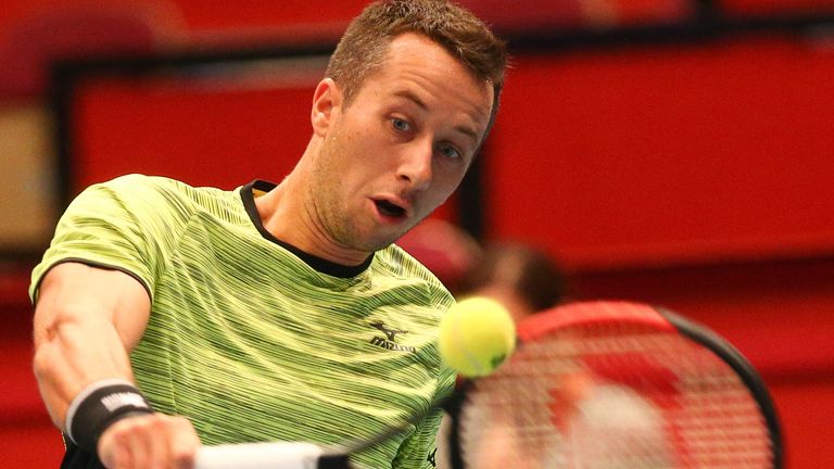 Philipp Kohlschreiber steht im Halbfinale von Wien.