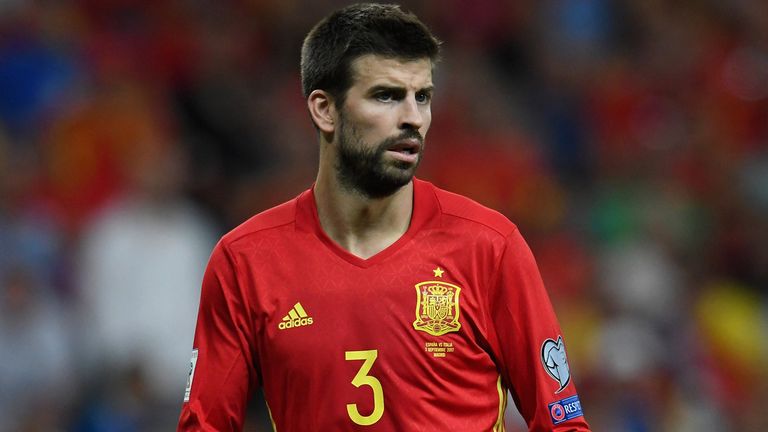 Barca-Star Gerard Pique schließt einen Rücktritt aus der spanischen Nationalelf aus.