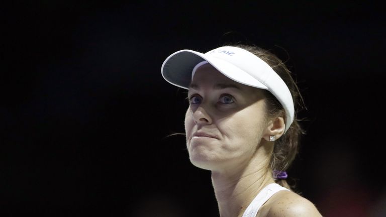 Kein krönender Abschluss für Martina Hingis