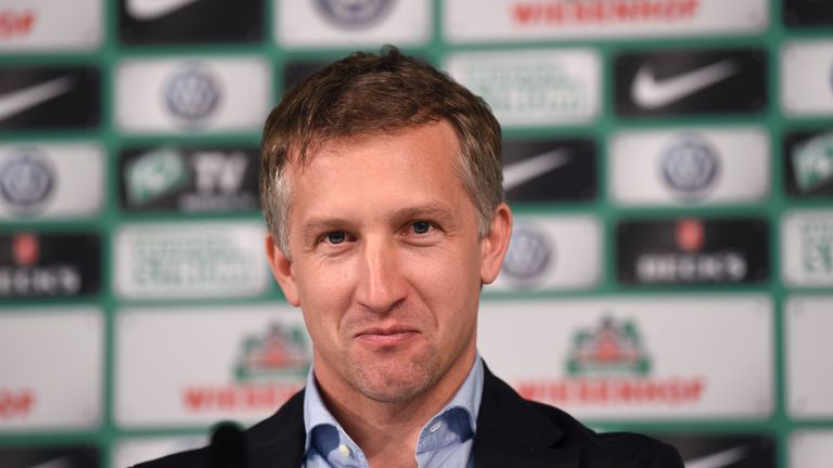 Bremens Sportchef Frank Baumann ist zuversichtlich über den weiteren Saisonverlauf der Hanseaten.