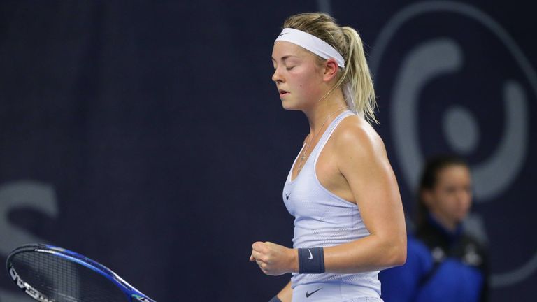 Carina Witthöft feiert in Luxemburg ihren ersten Turniersieg auf der WTA-Tour.