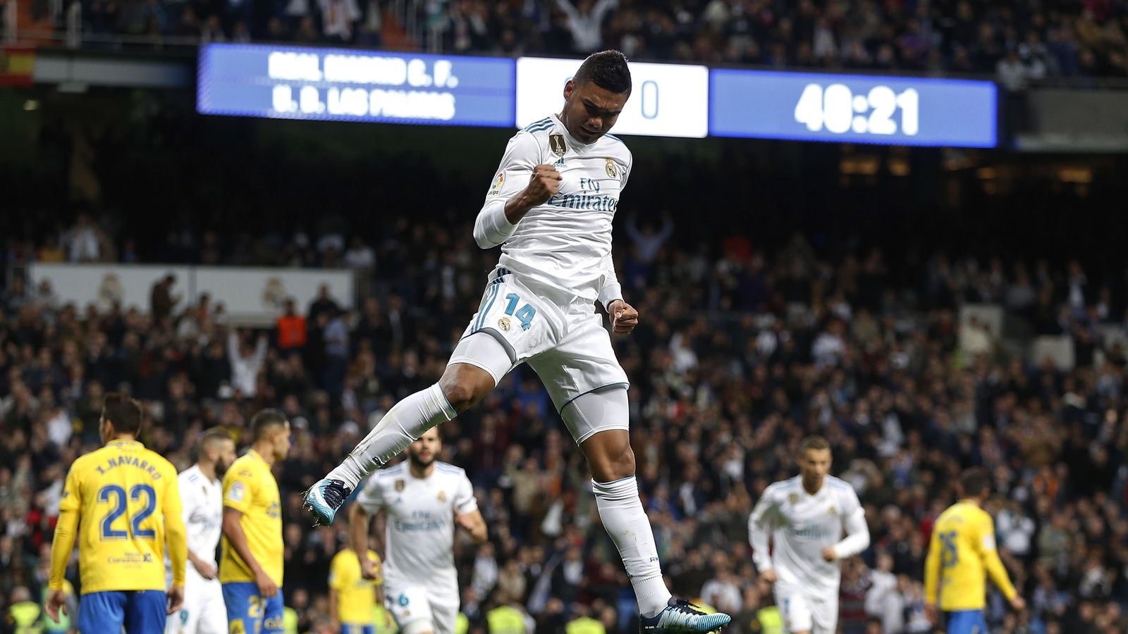 Real schießt sich gegen Las Palmas aus MiniKrise Fußball News Sky