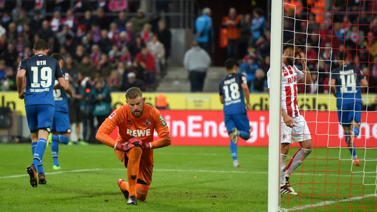 Derzeit jubeln nur die anderen: Kölns Defensive macht gegen Hoffenheim erneut keine gute Figur.