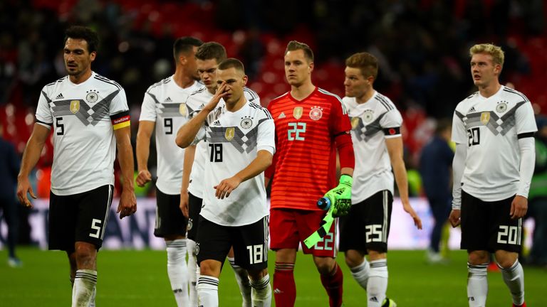 Die DFB-Elf nach dem 0:0 gegen England: Restlose Zufriedenheit sieht anders aus.