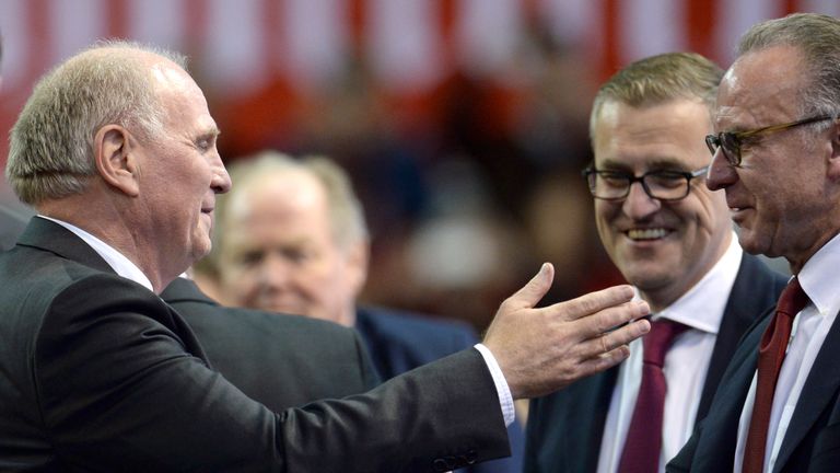 Die Bayern-Chefetage kann auf ein finanziell ertragreiches Jahr zurückblicken.