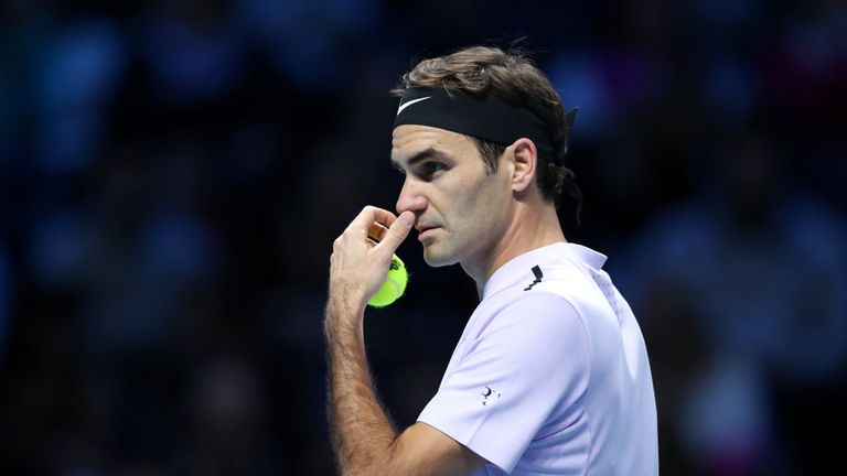Roger Federer kann die ATP World Tour Finals zum siebten Mal gewinnen 