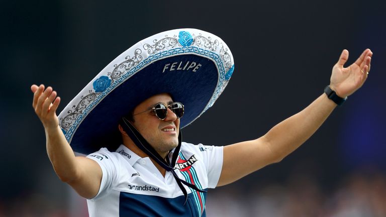 Felipe Massa nach dem GP in Mexiko.