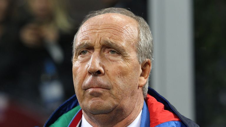Italiens Trainer Gian Piero Ventura