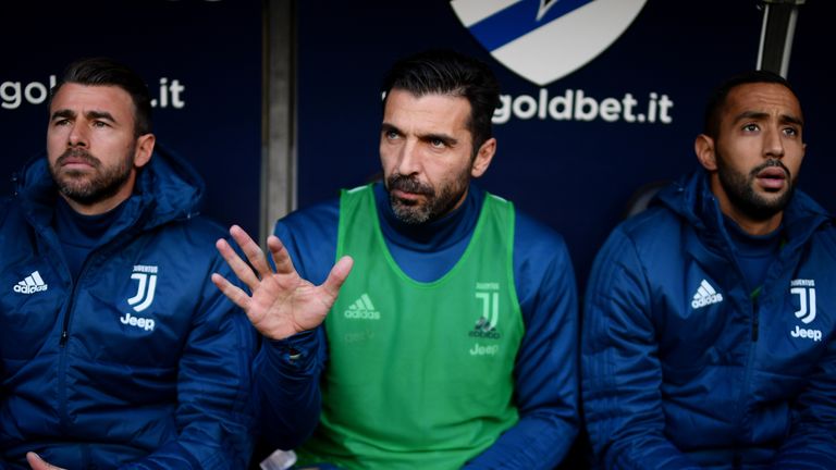 Juves Torwartlegende Gianluigi Buffon wird seine Karriere wahrscheinlich im Sommer beenden.
