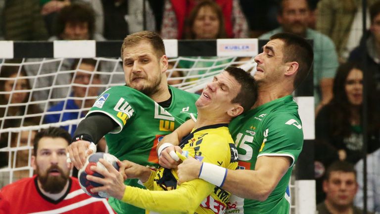 Titelverteidiger Rhein-Neckar Löwen verlieren bei bei Frisch Auf Göppingen.