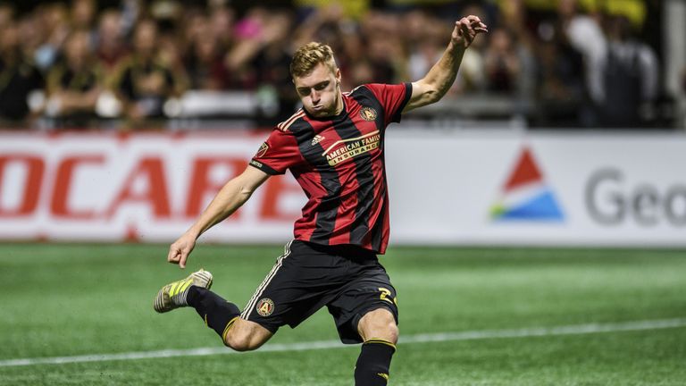 Julian Gressel scheiterte mit Atlanta in der ersten Runde der Playoffs.