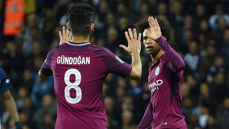 Leroy Sane und Ilkay Gündogan geben in der Premier League mit Manchester City den Ton an