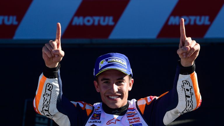Marc Marquez ist zum vierten Mal Weltmeister in der MotoGP.
