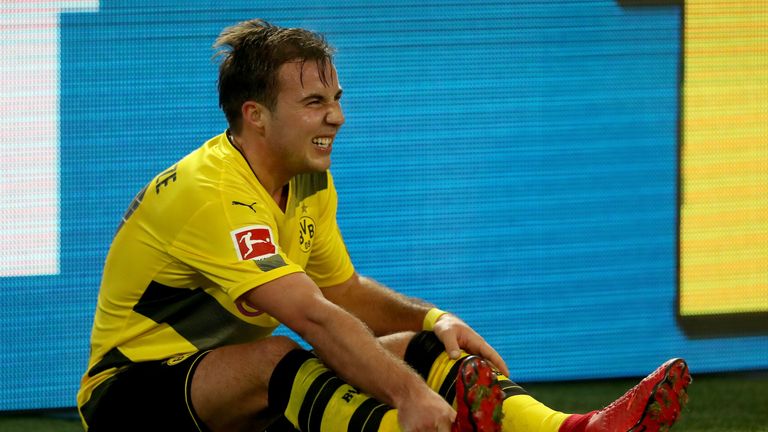 Hinrunden-Aus für Mario Götze.